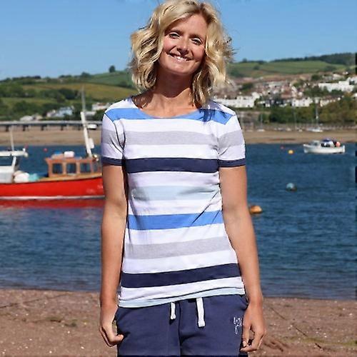 Lazy Jacks Womens/Ladies Multi Stripe Breton Top