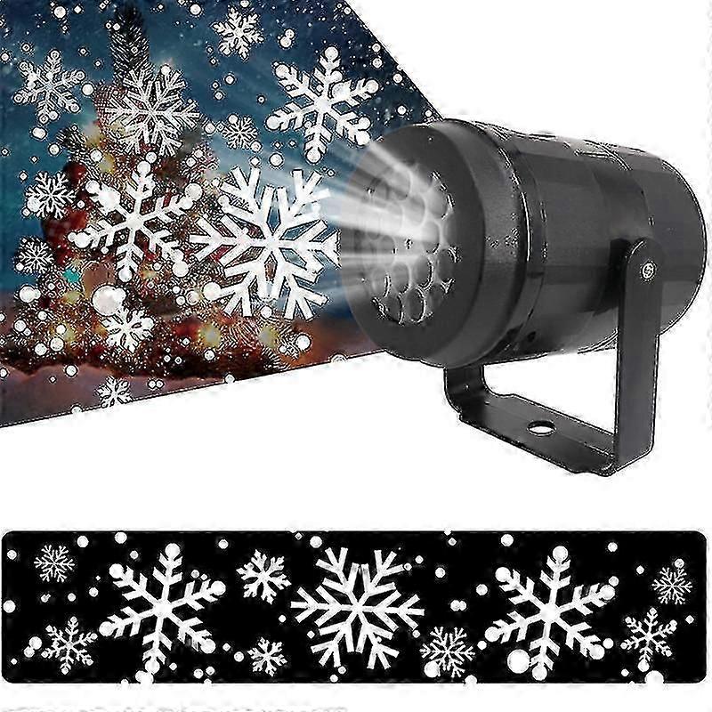 Led Laser Snowflake Projector Light Garden Party Lightm