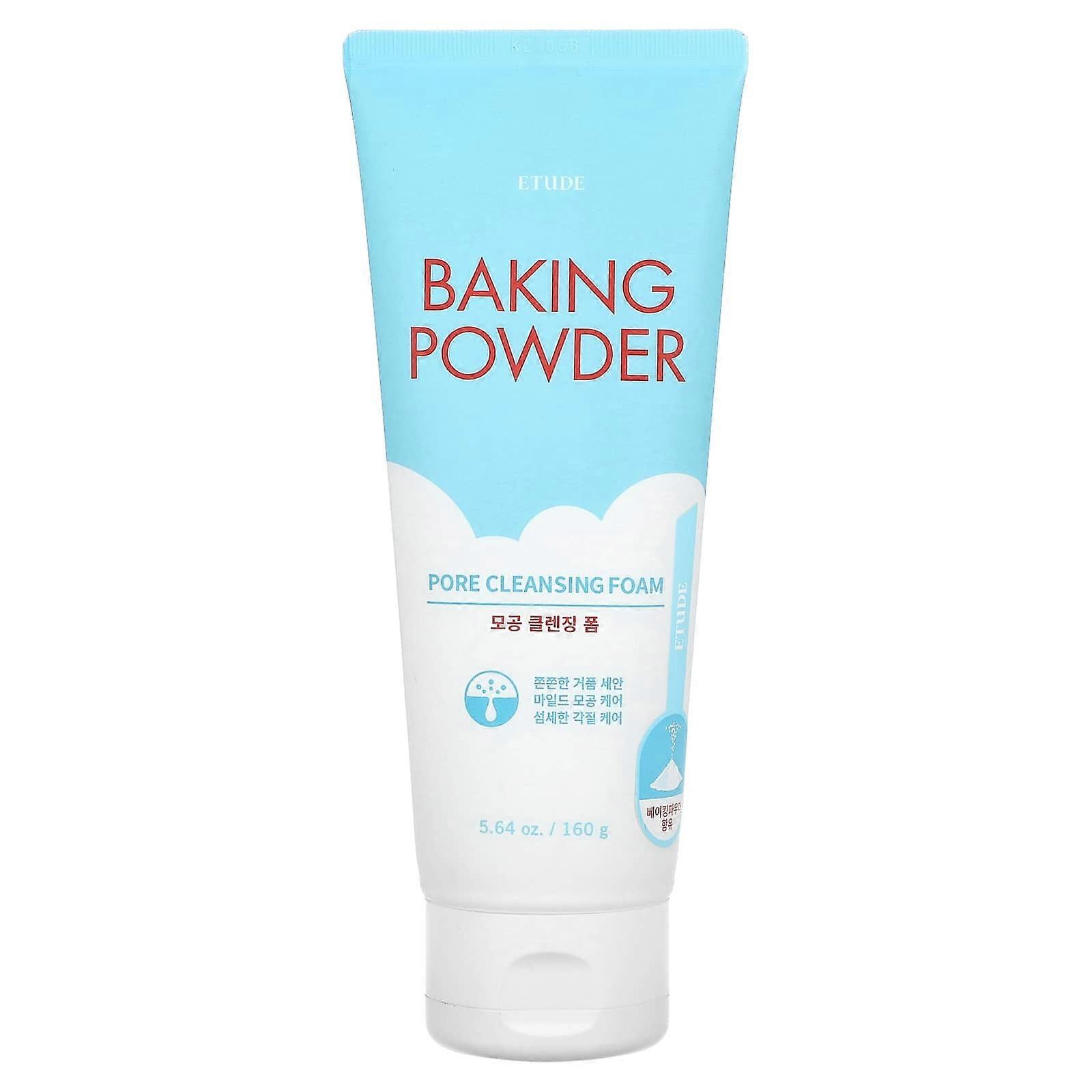 Baking Powder, Pore Cleansing Foam, 5.64 oz (160 g)