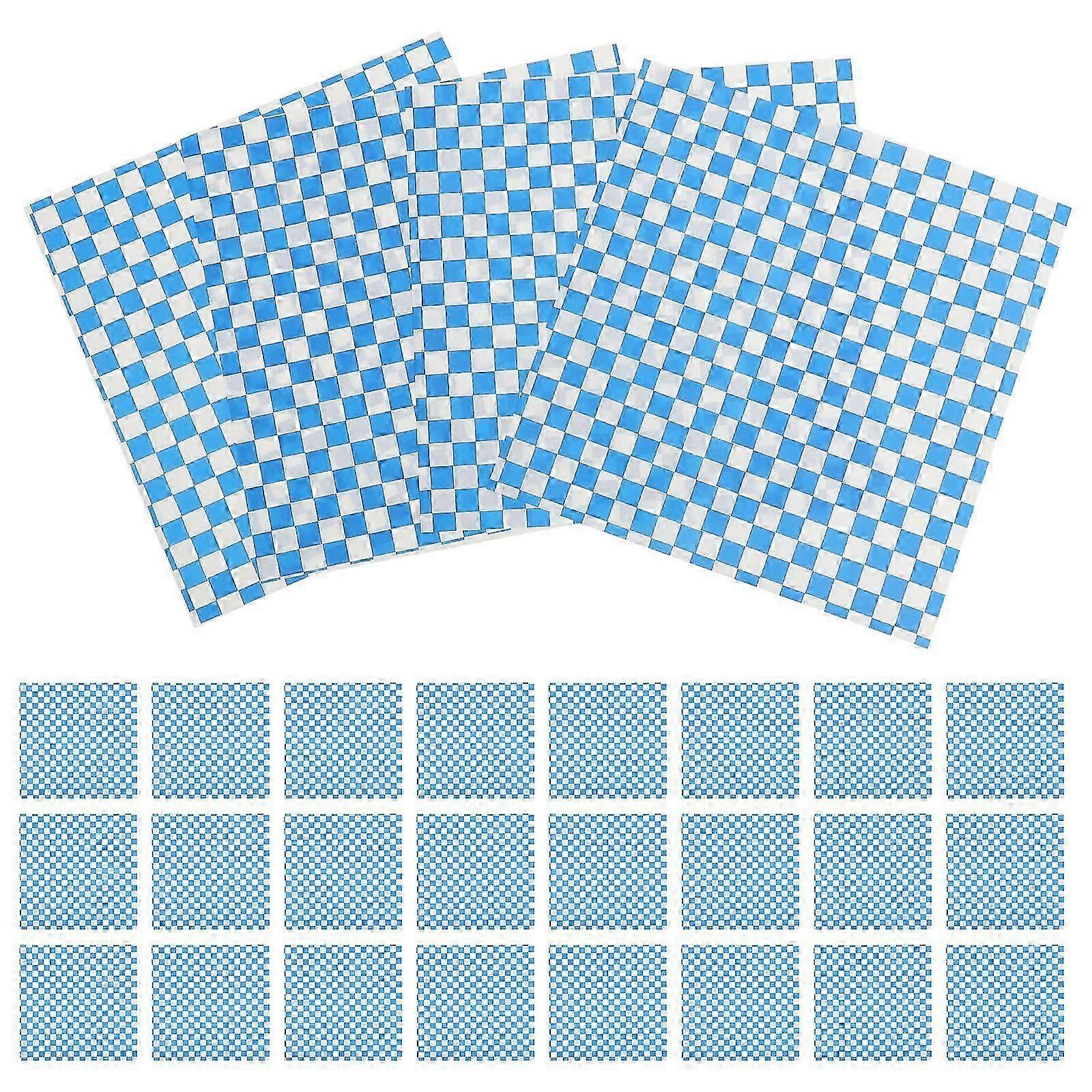 50 Sheets Food Wrap Paper Deli Greaseproof Paper Sandwich Cake Wrappers Liners