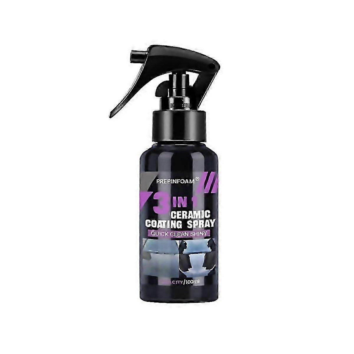 For 3 In 1 High Protection Fast Nano Ceramic Coating Spray Quick Car Coating Spray