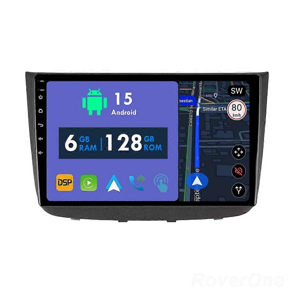 Car Radio 6G+128G CarPlay GPS Navigation Head Unit for Mercedes Benz Vito 2 Viano 2 W639 2003 - 2015 Android Auto Bluetooth Stereo Touch Screen