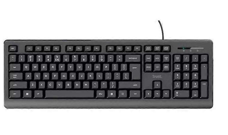 Trust Basics Tastatur USB Qwerty Us Dansk Sort