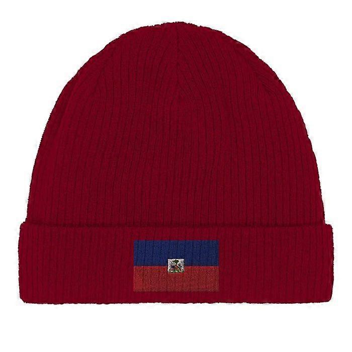 'Haitian Flag Hat in Red'
