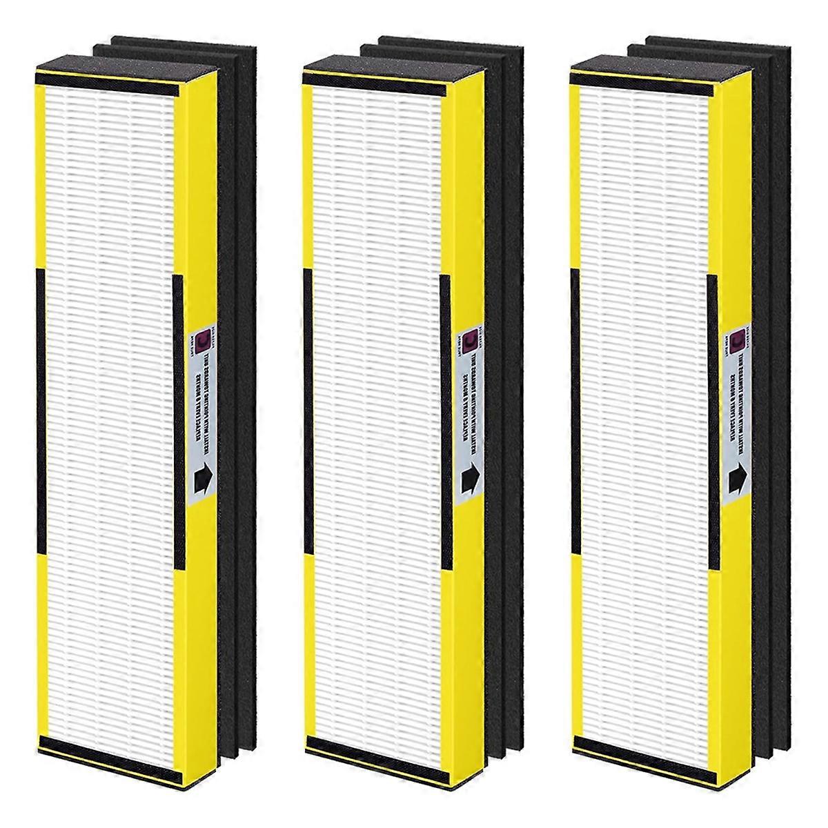 3 Pack FLT5000 True Hepa Replacement Filter C for G-Guardian Purifiers: AC5000, AC5000E, AC5250PT, AC5350B, AC5350BCA