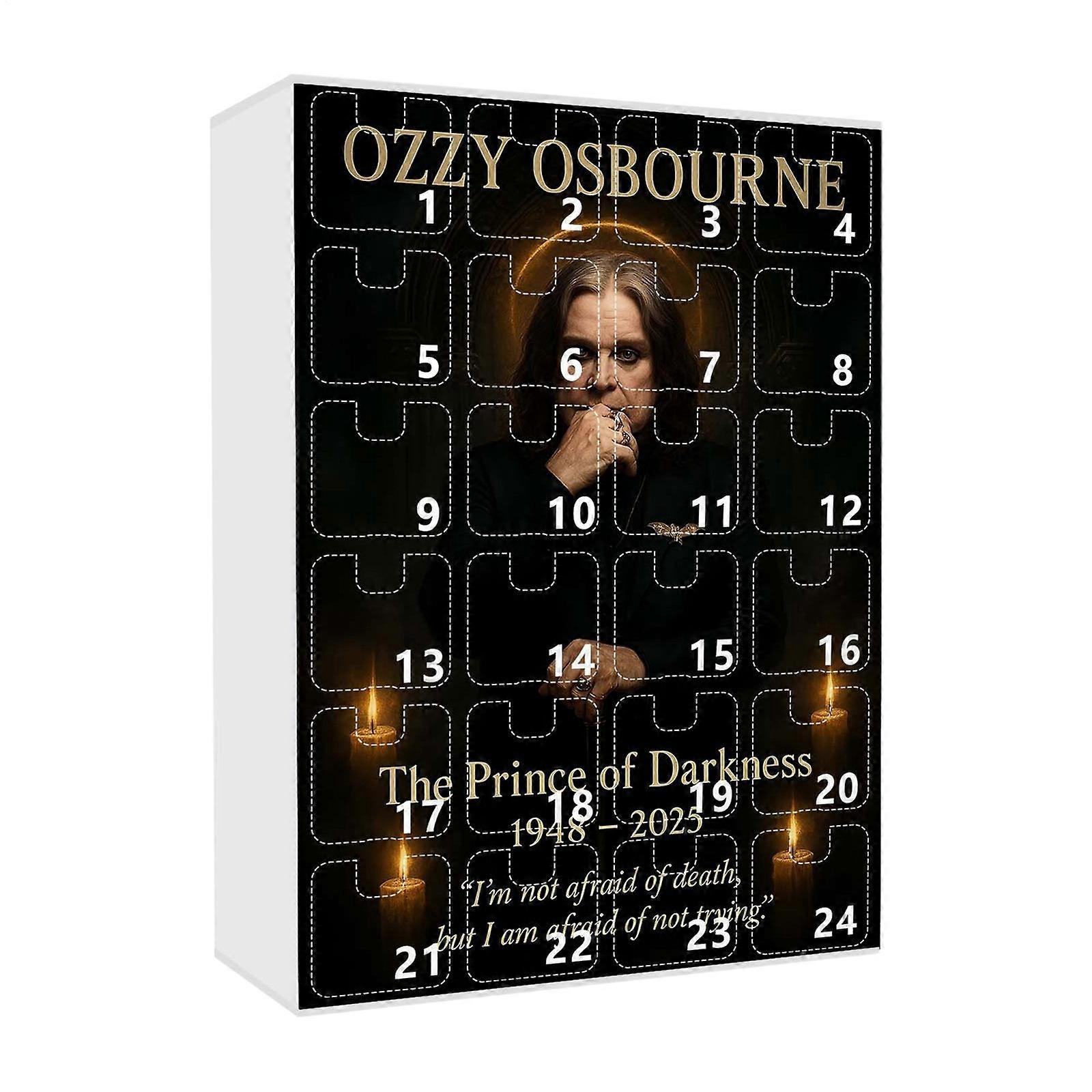 Ozzy Christmas Halloween Calendar 24 Days Christmas Advent Osbourne Blind Box