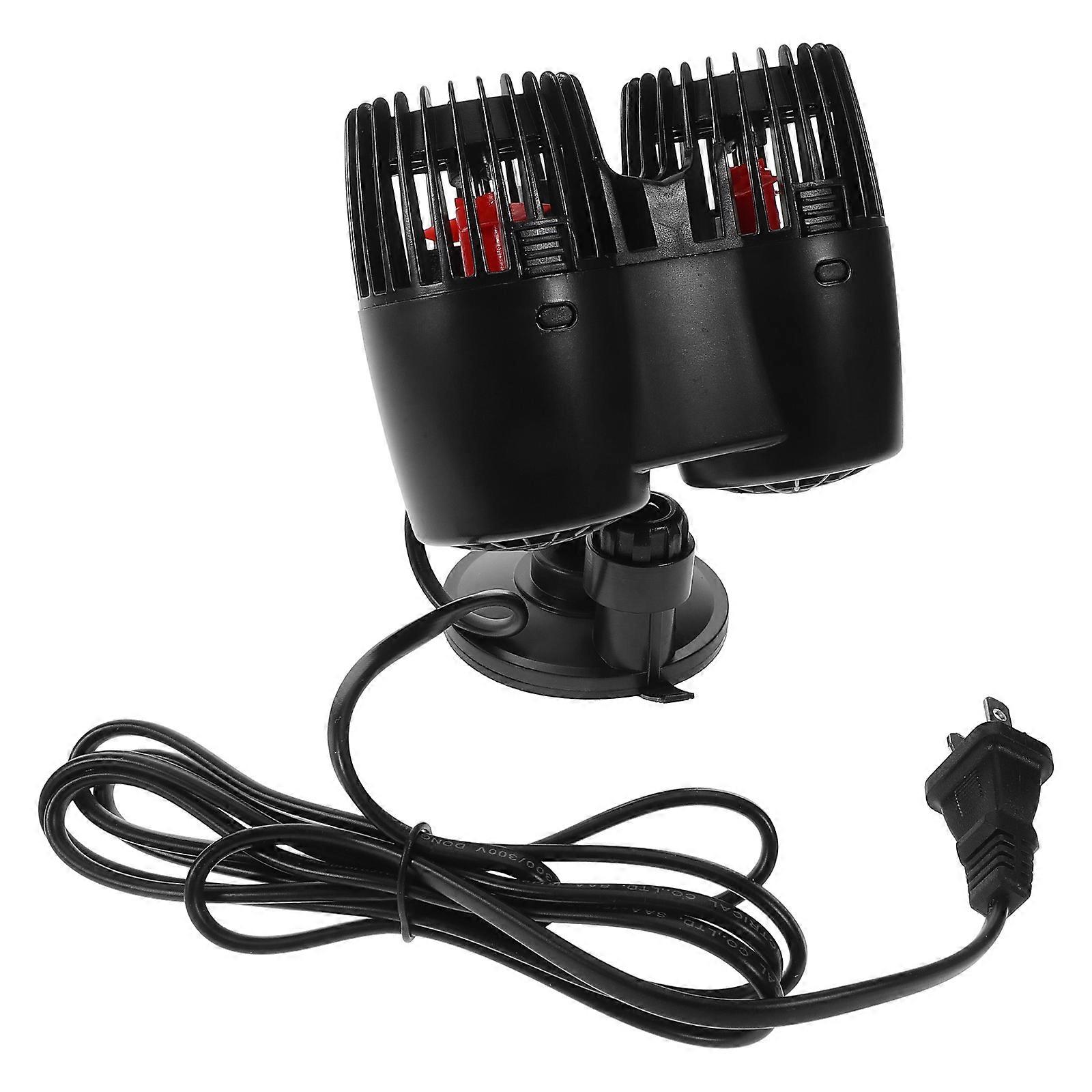 Aquarium Wave Maker Pump Double Head for Quiet Surf Effect with Multi Color