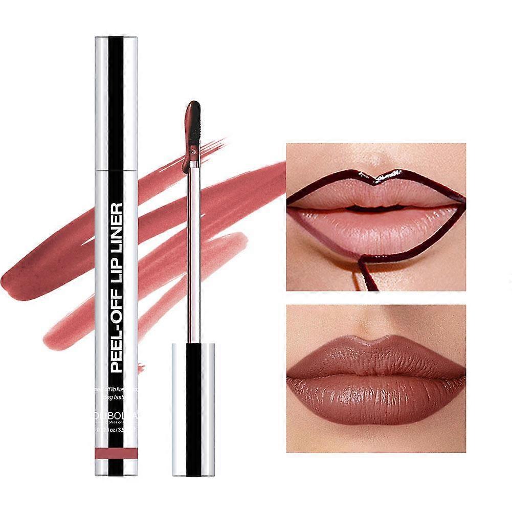 Tearable Lip Liner Waterproof Long Lasting High Color Rendering Gentle Non Irritating for All Day Wear and Smudge Proof Makeup