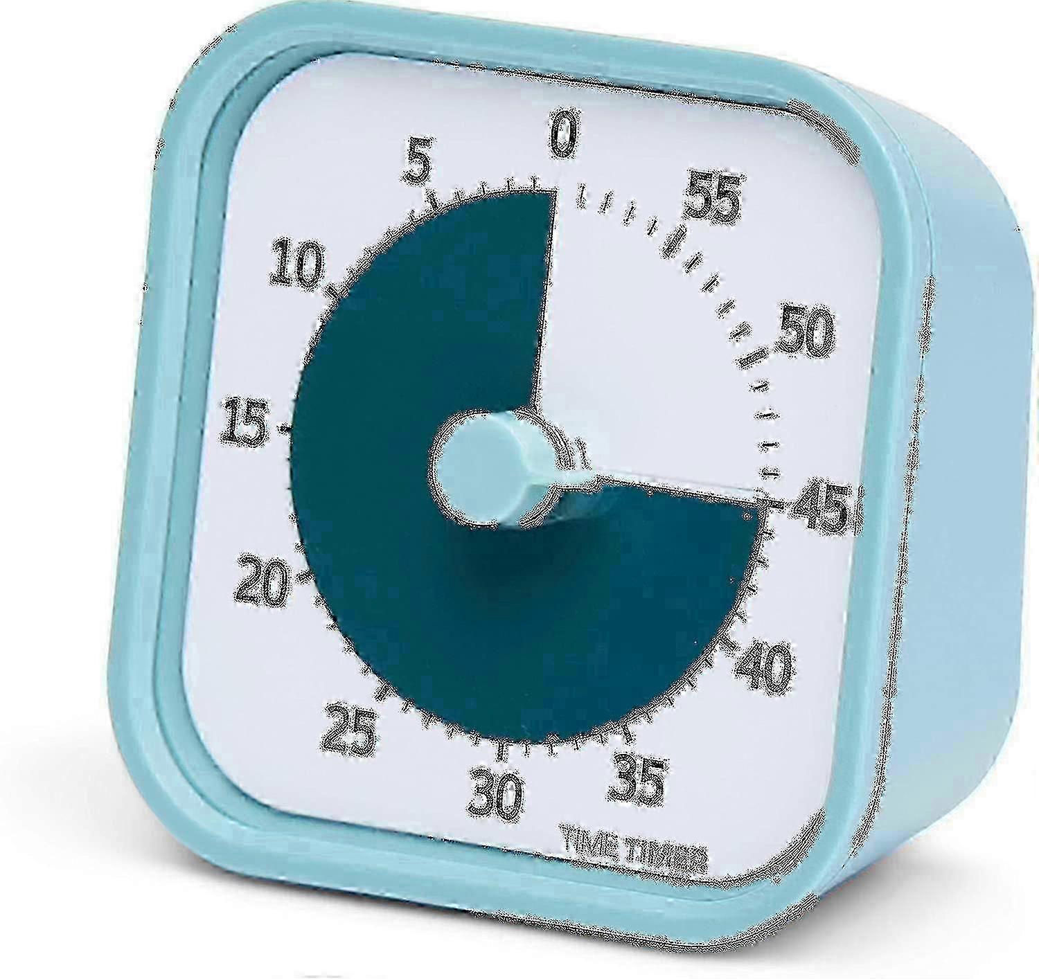 Time Timer Home - 60 Minute Kids Visual Timer Home Edition - For Homeschool Supplies Study Tool, Timer For Kids Desk, Office Desk And Meetings Wi