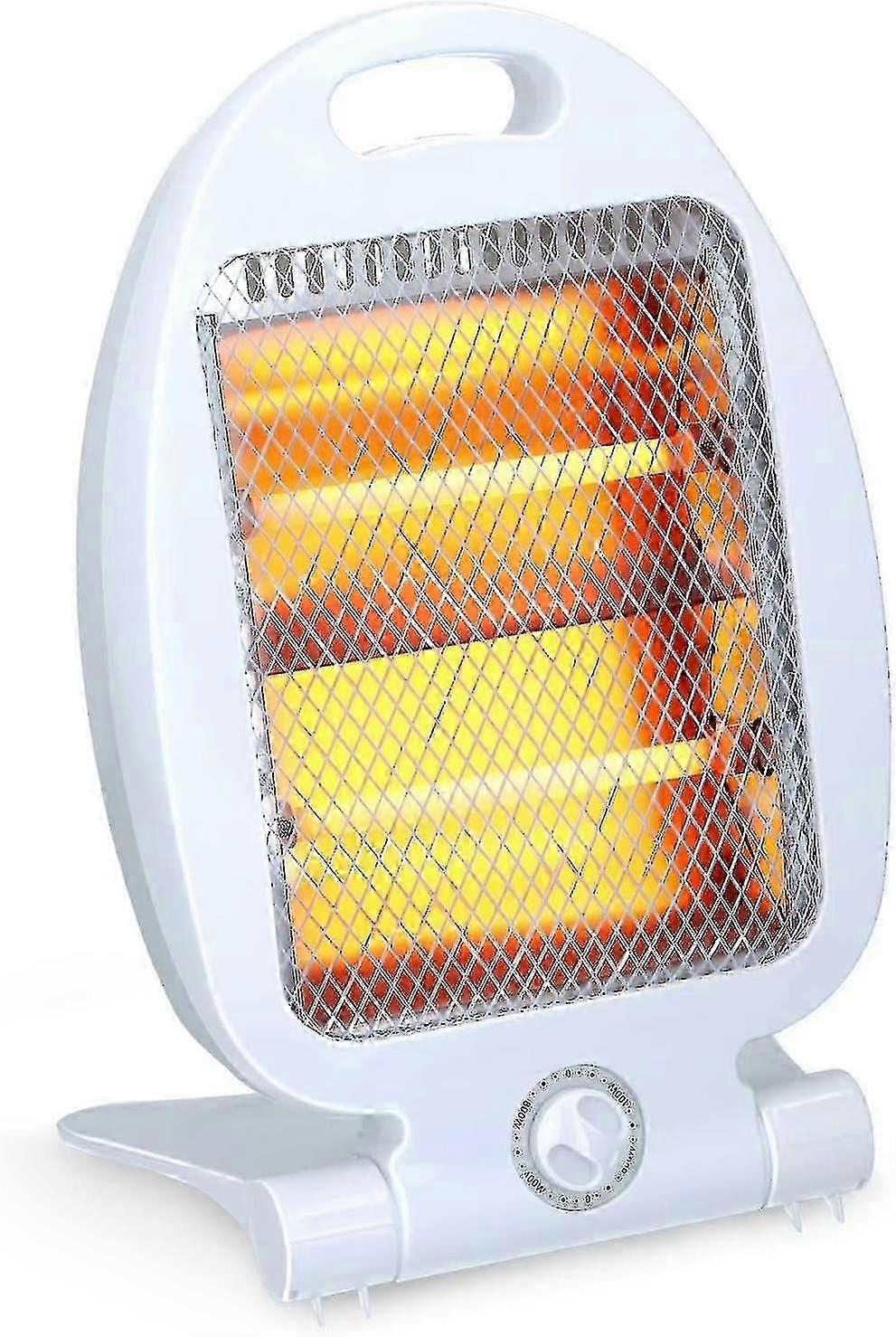 Infrared Quartz Heater, Portable Quartz Space Heater Small Quiet Heater For Home Office With 2 Heat Settings