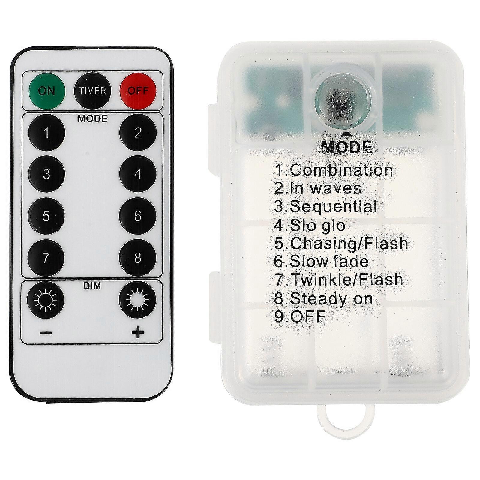 1 Set Practical USB Battery Box String Light Accessory Replacement Battery Box