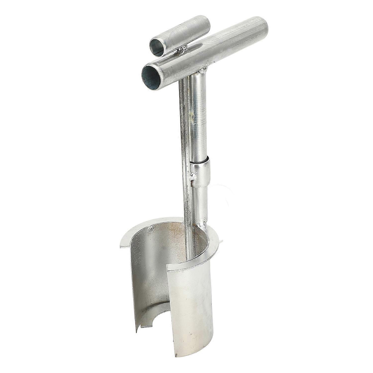 Bulb Planter Tool Alloy Handheld Soil Sampler Lawn and Garden Tool for Weeding Transplanting Digging