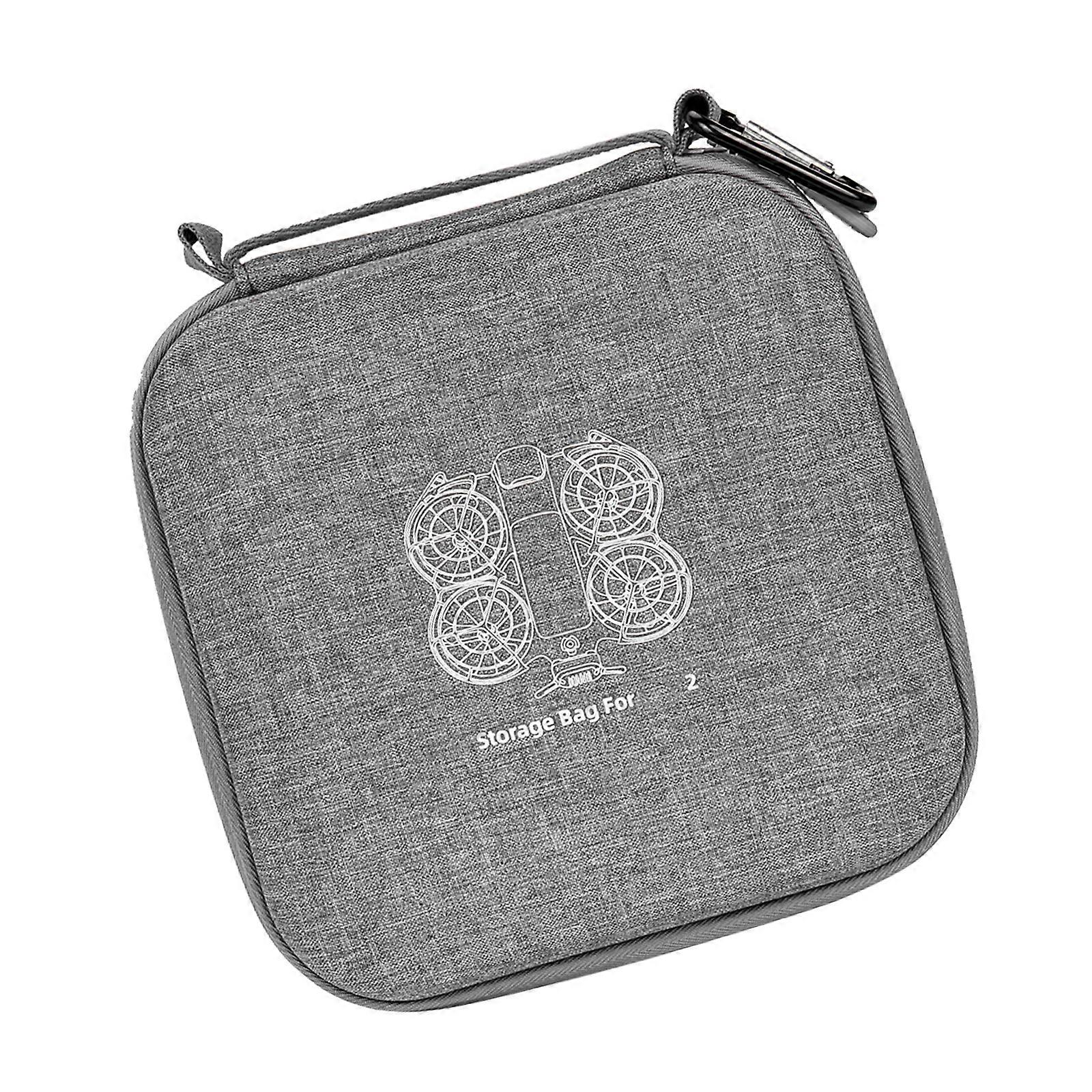 Portable AntiDrop Storage Solution for 2 Drones Protections Includes Meshes Pockets And Reinforced Protective Multicolor