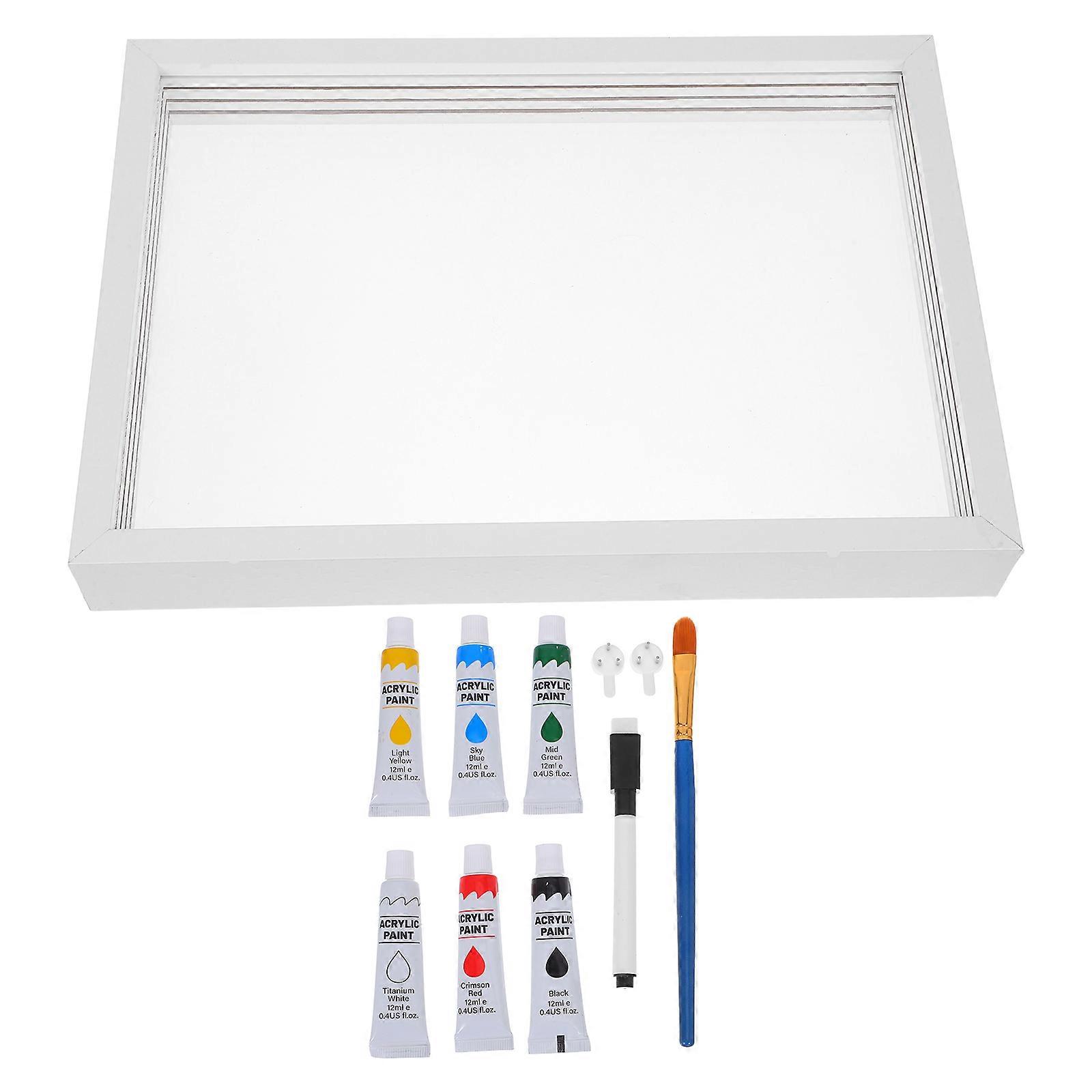 Family Handprint Frame Craft for Keepsake Display