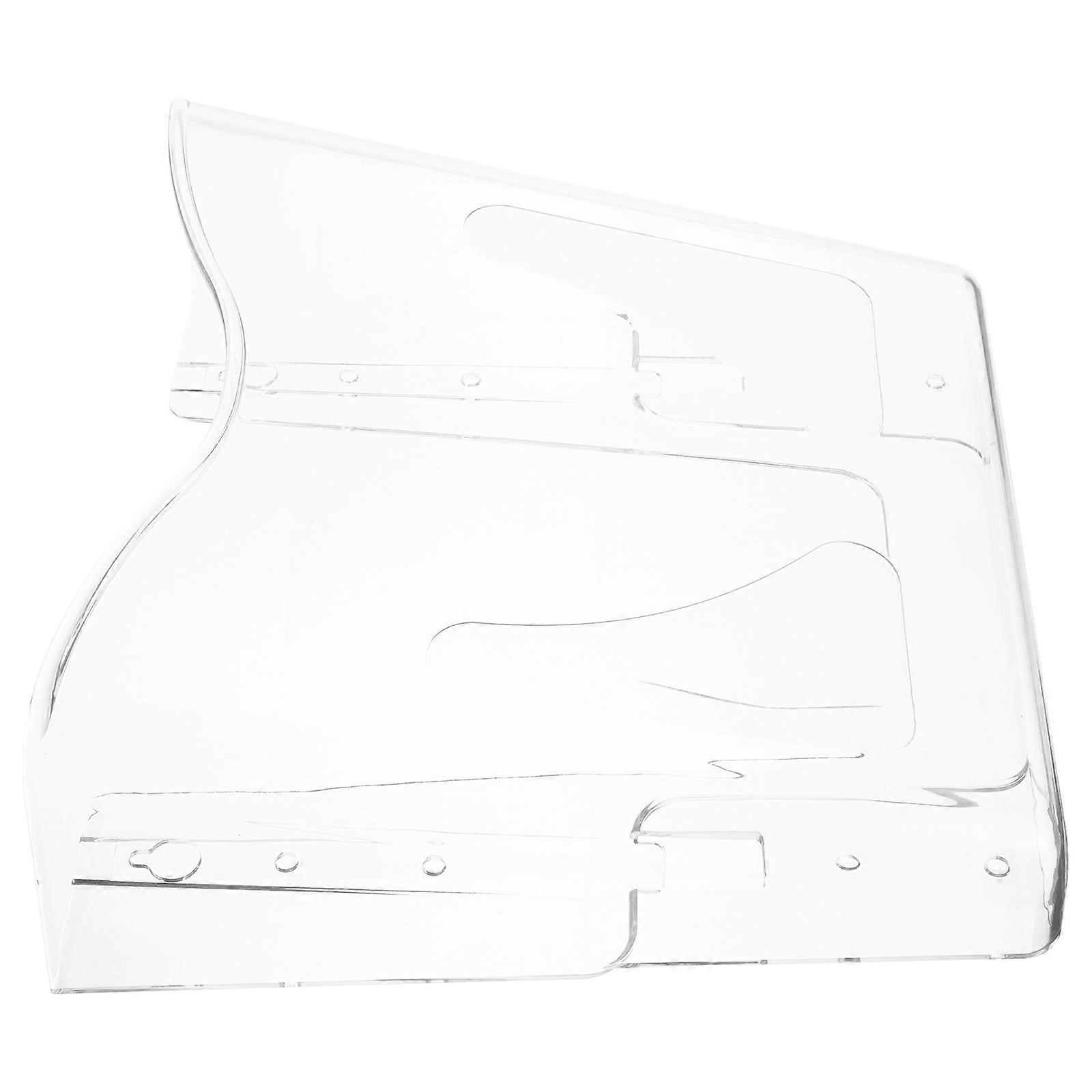 Wall Mount Catalog Display Rack for Storage Transparent Acrylic