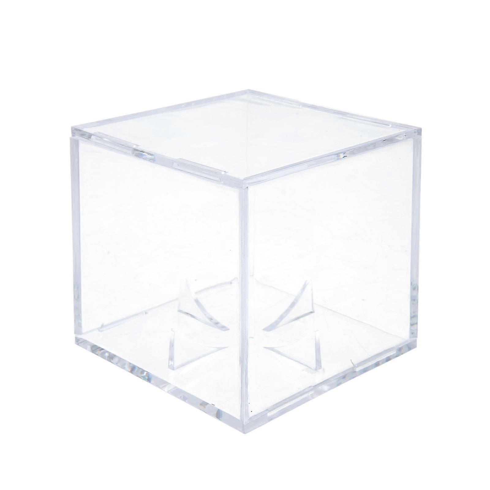 Clear Display Case Football Display Case Toys Collectibles Case Countertop Box
