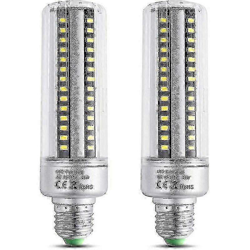 E27 25w Led Bulb Warm 3000k, 2500lm High Ness, Halon Equivalent 200w Bulb, Non-dimmable, E27 Led Bulb For Ceiling z