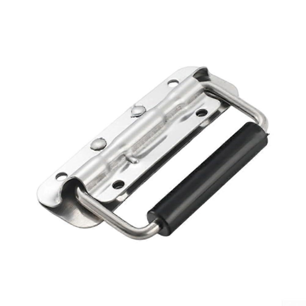 Stainless Steel Spring Pull Handle 304 Grade with Automatic Rebound for Tool Boxes, Cabinets, and Doors 120mm