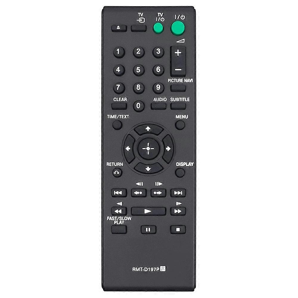 RMT-D197P For Sony DVD Wireless Remote Control Infrared Replacement Ergonomic Controller