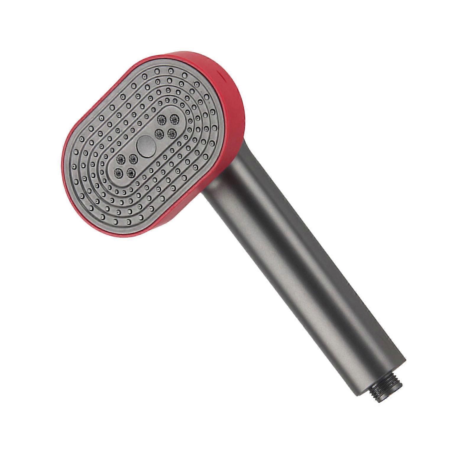 360 Rotating High Pressures Shower Head Multifunction Sprayers Water Softener Filter Easy Installation ABS Materials  Rose red