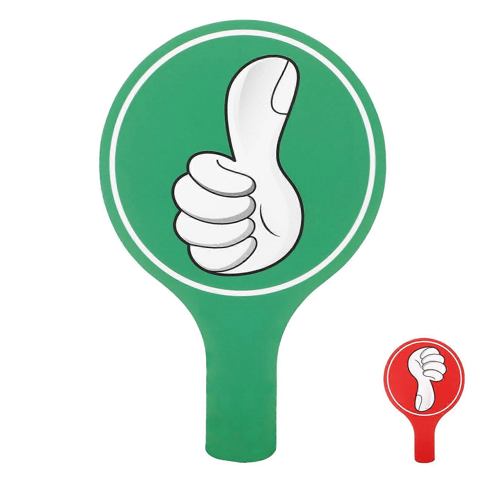 KT Board Voting Paddles for Classroom and Events Double-Sided Voting Paddles Reusable Voting Paddle for Events Classroom Events Supply