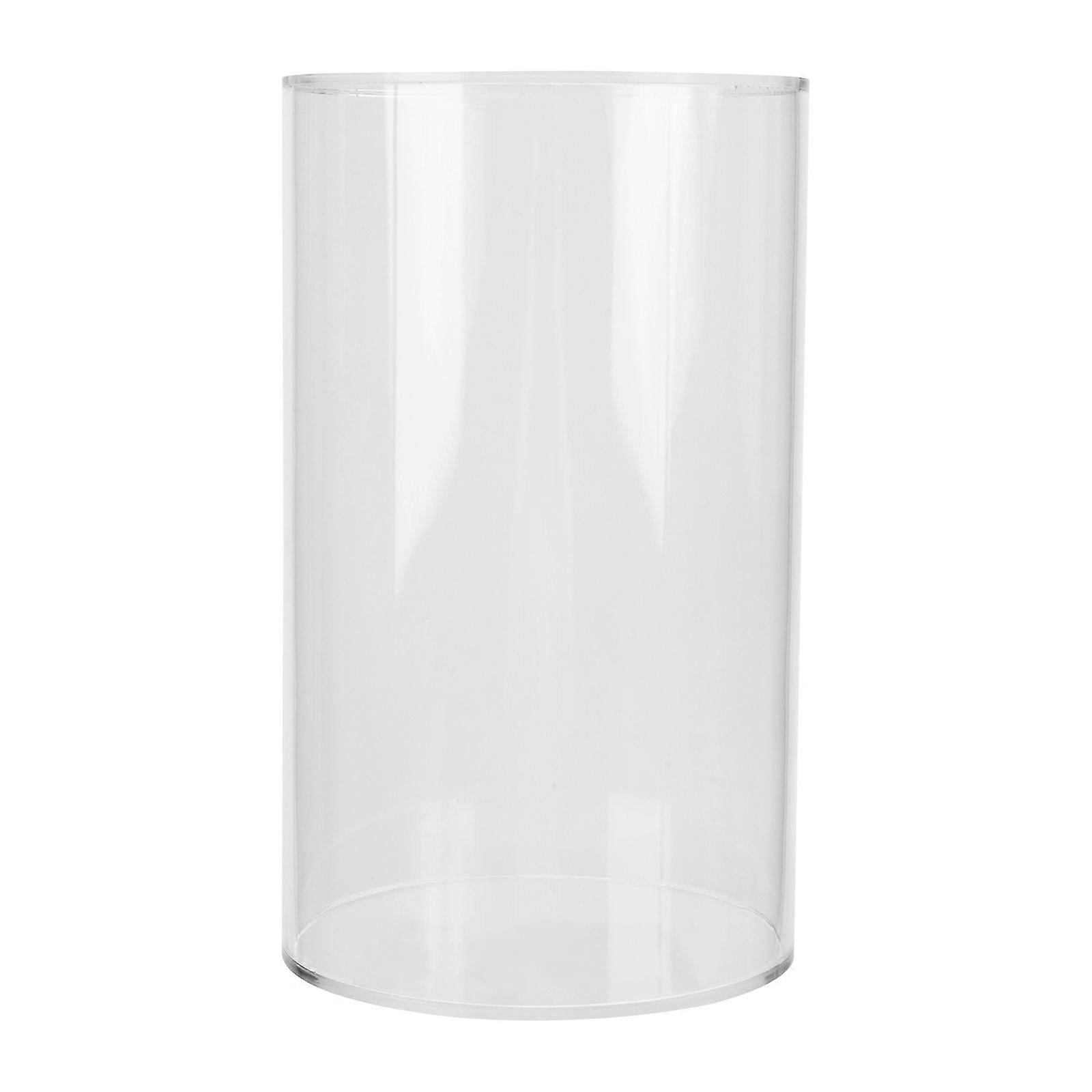 Transparent Saving Pot Cylinder Coin Bank for Storage Use Large Jar