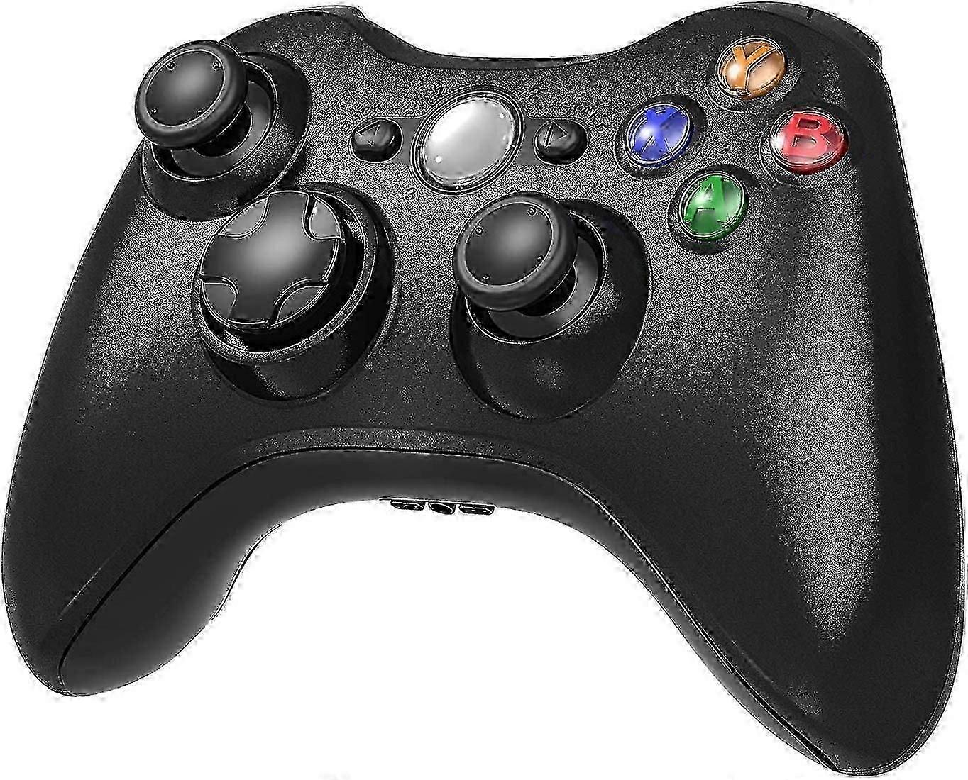 Wireless game controller for Xbox 360 in black color
