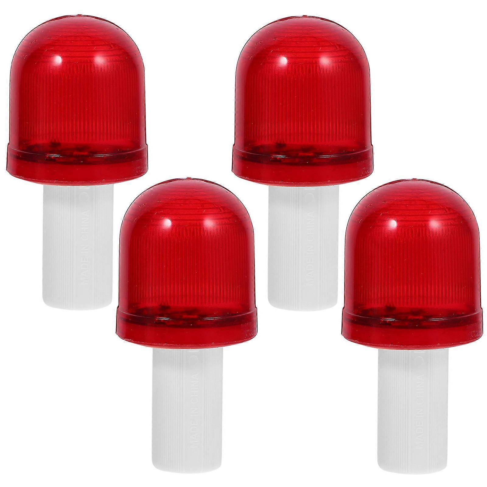 High Visibility Traffic Cone Flashing Lights Designed For Safety Warning During Parking Events 12 Pcs