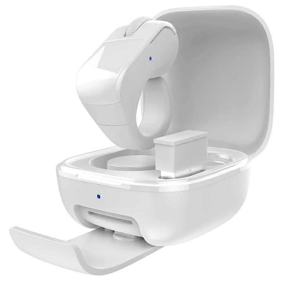 Wireless Scrolling Ring,Air Finger Ring Mouse with Touchpad,Bluetooth Scroller Remote Control for Camera/Selfie/Laptop A