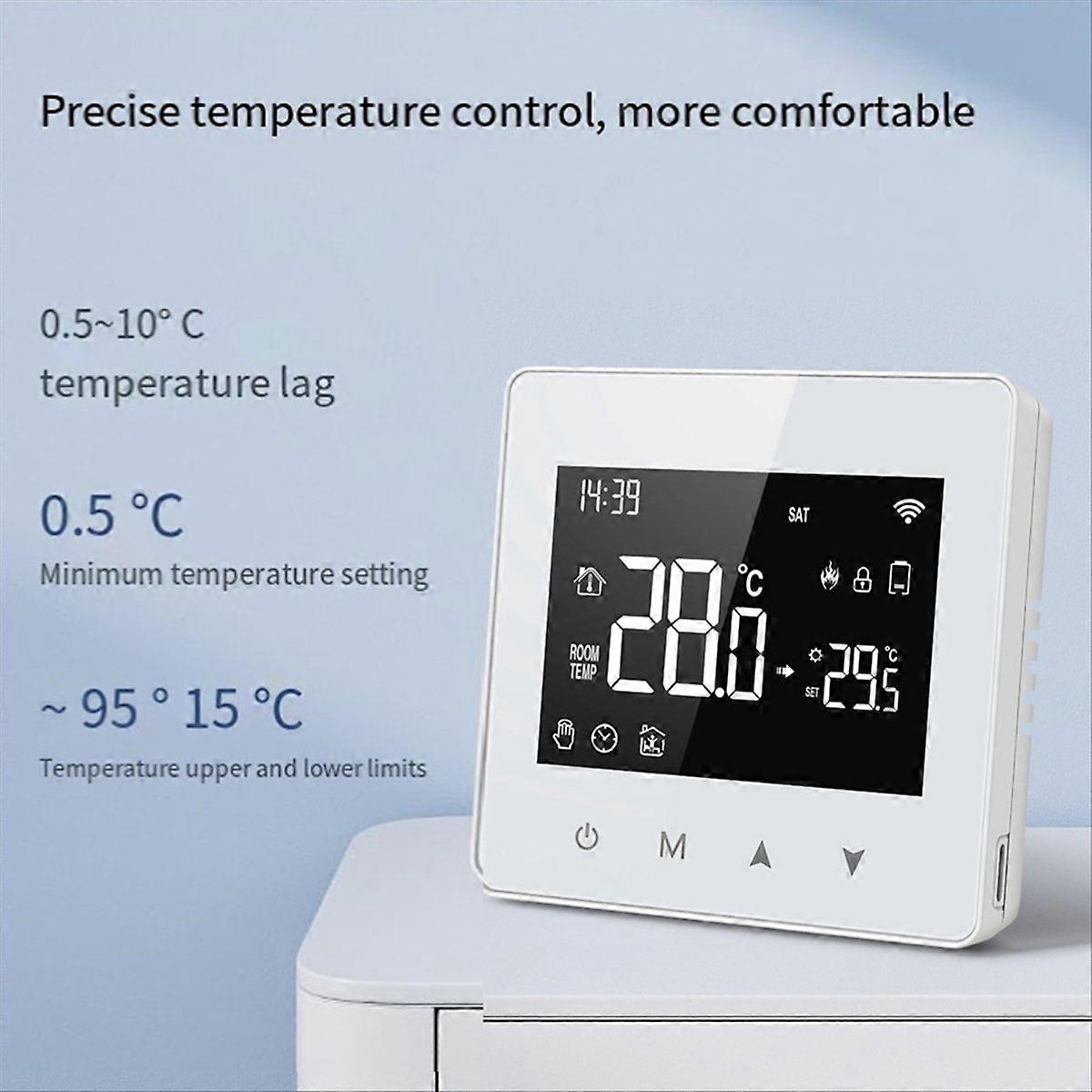 Thermostat Smart Home Battery Powered Temperature Controller