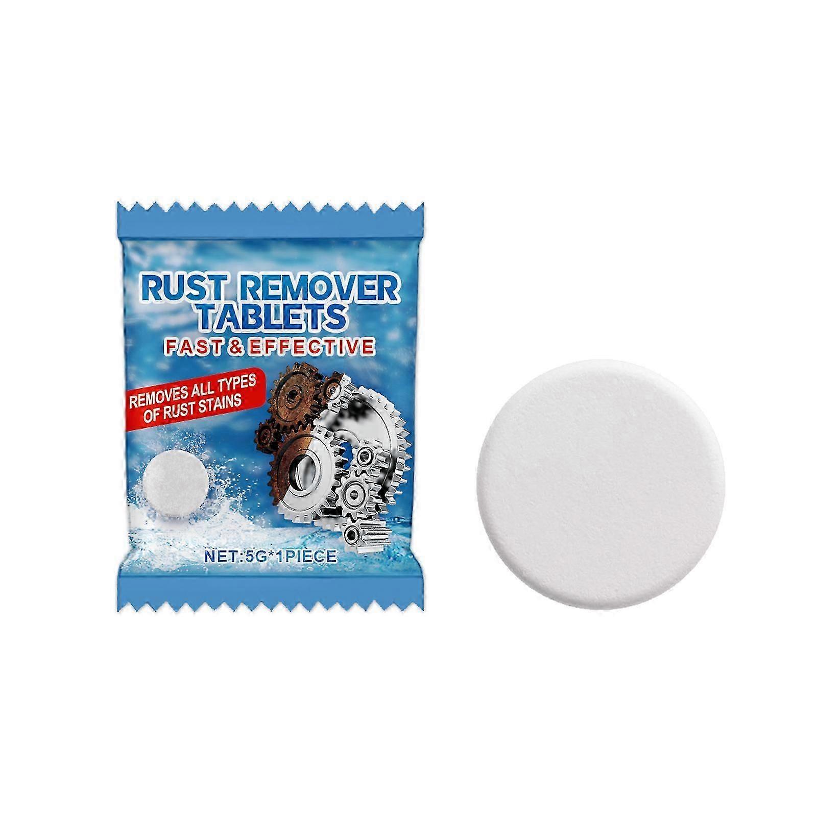 Effervescent Rust Remover Tablets - Powerful Multi-Function Metal Cleaning & Brightening Solution | Eco-Friendly, Deep Penetration, Easy & Time-Saving
