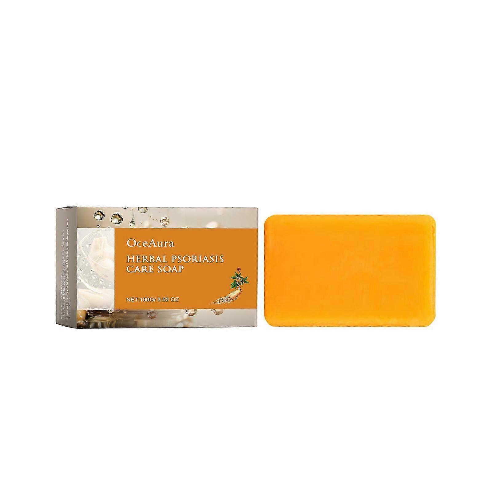 Herbal Psoriasis Care Soap, Soothing And Moisturizing Skin Refreshing Soap