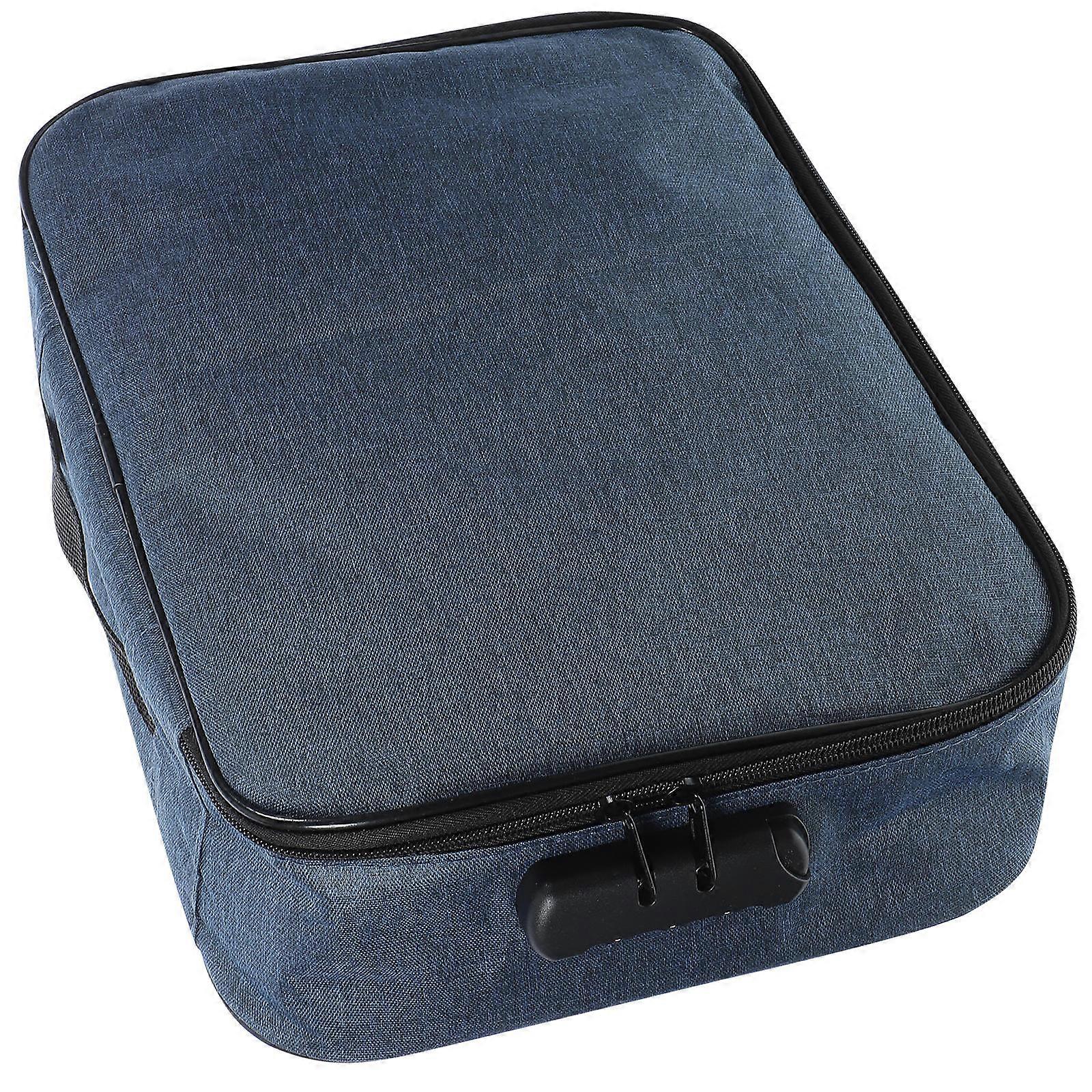 Document Lock Case Document Bag for 2Pcs Multi Layer Id Storage