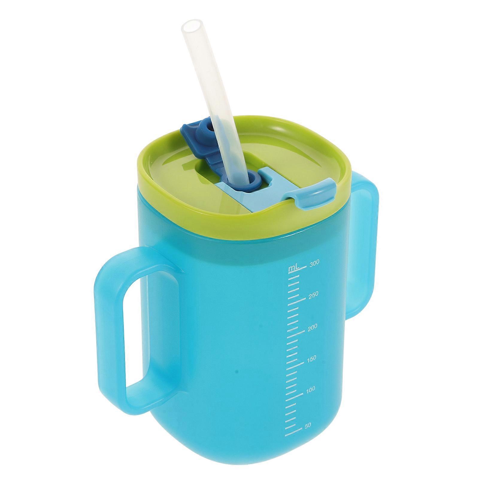 Baby Learning Cup Kids Sippy Cup for Drinking 300Ml with Dual Use Spout and Straw