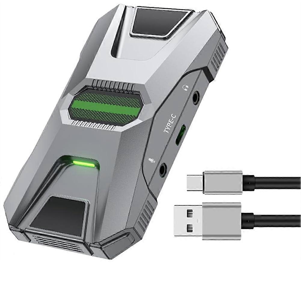 USB 3.0 Capture Card,Full HD 1080P 60 FPS Video Game Recording and Live Streaming Works for PS5/Switch/Camera/PC/OBS