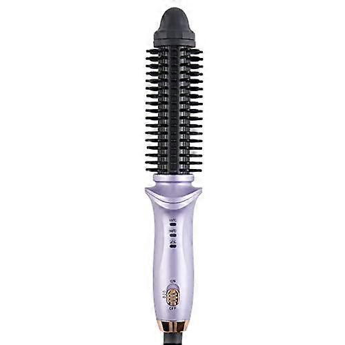 Mini Curling Iron 3/4 Inch Ceramic Tourmaline Brush for Short Hair with FrizzReducing Ionic Tech