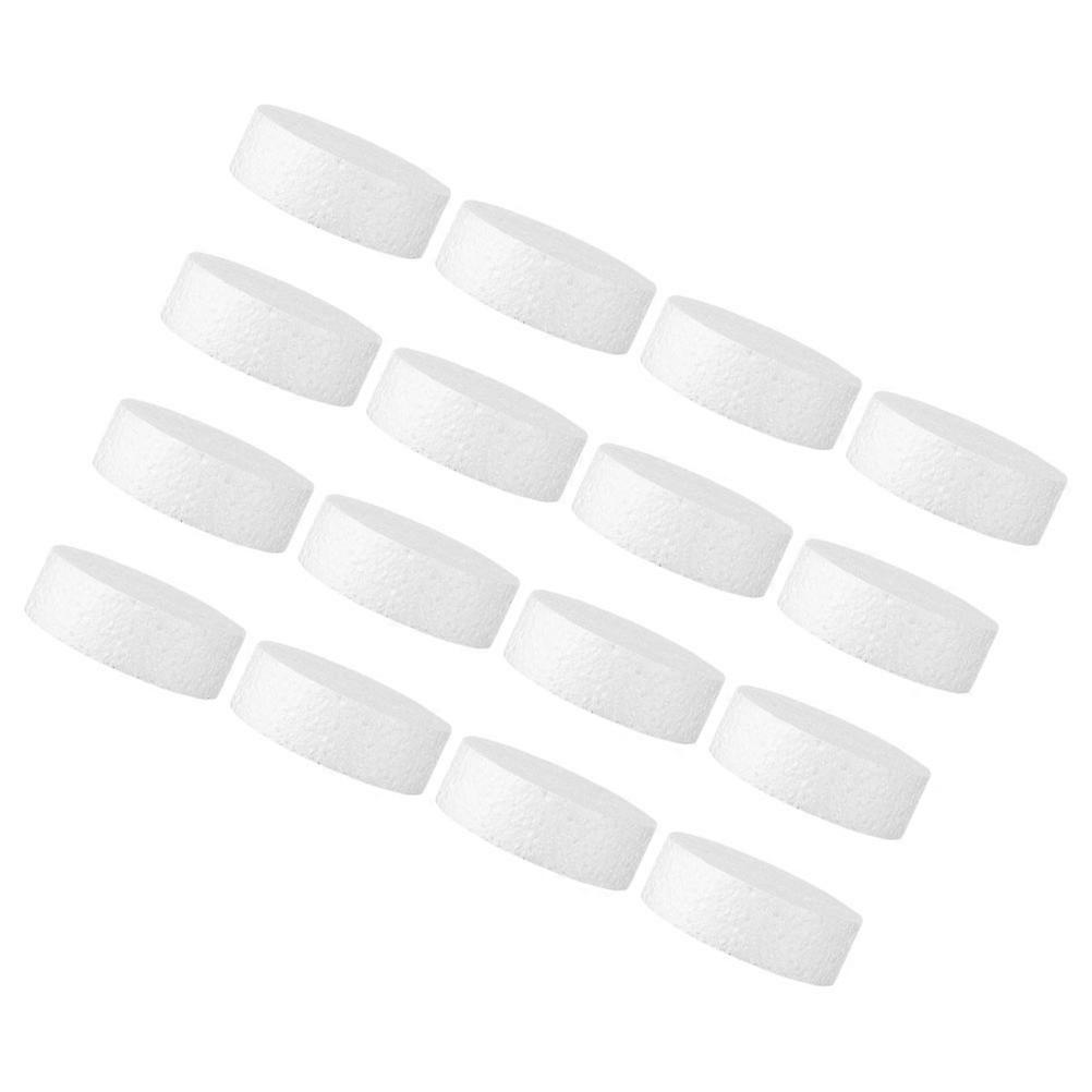 White Foam Blocks for Crafts Ideal for DIY Projects and Sculptures 16pcs Versatile Craft Material Lightweight and Durable