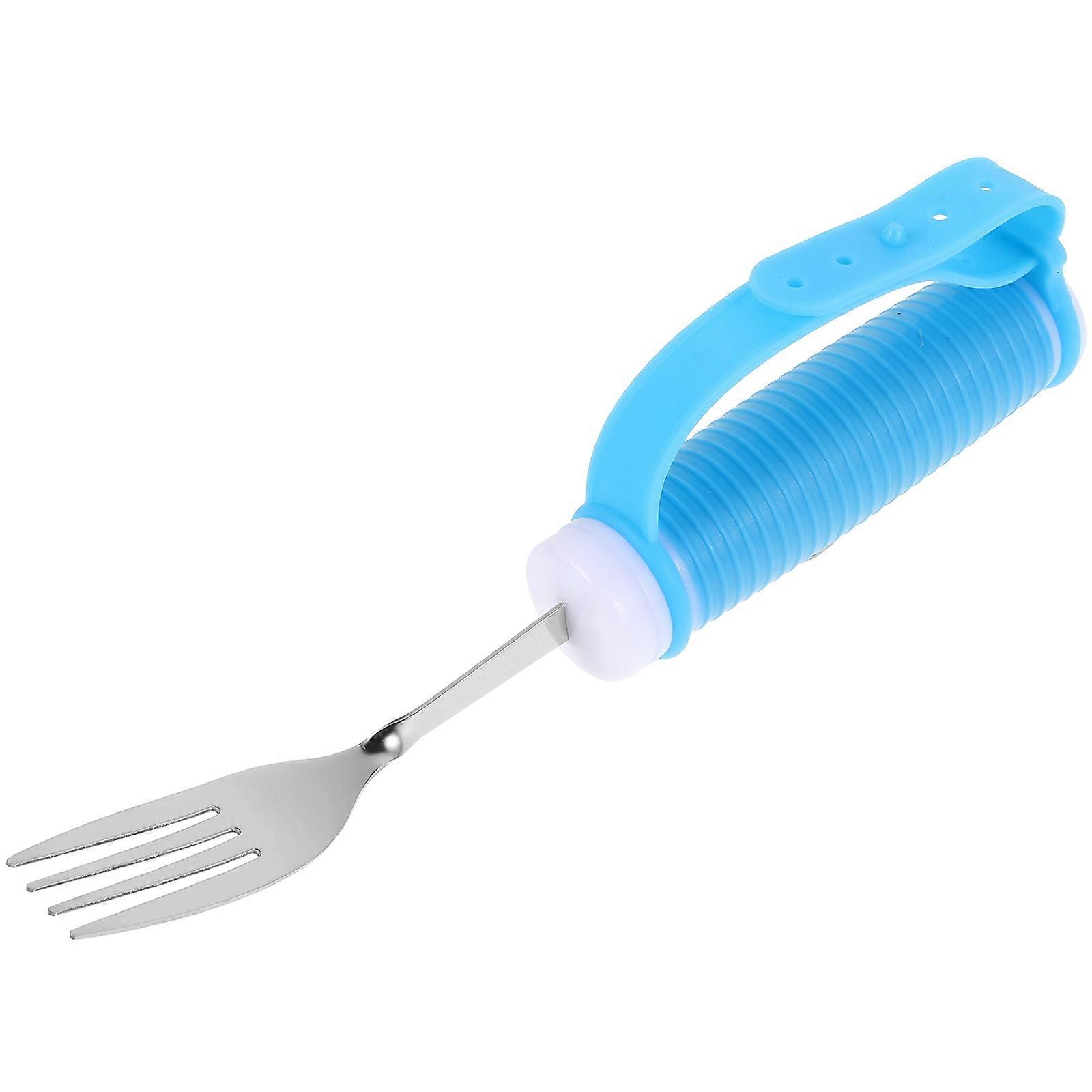 Anti Shake Elderly People Utensils Adaptive Fork with Ergonomic Handle