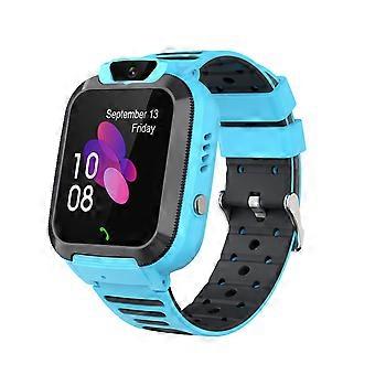 Montre connectée PRINxy pour enfants de 3 à 12 ans, écran tactile HD avec jeux, appareil photo, musique, appels, lampe torche, calculatrice, bleue