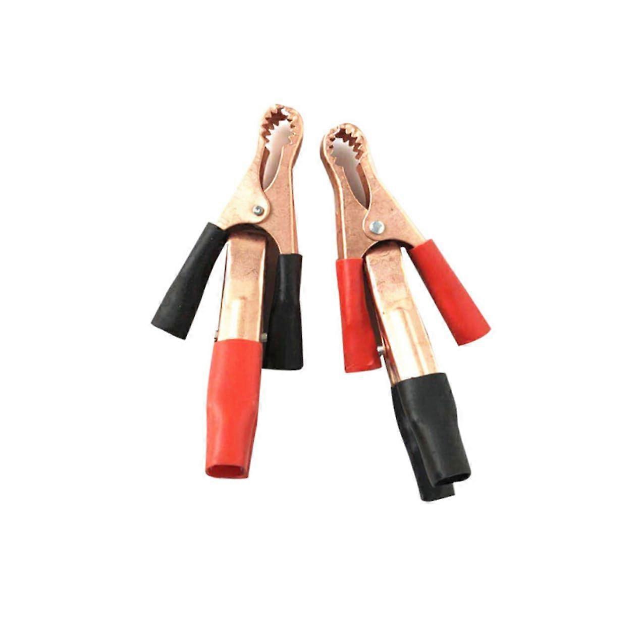 10pcs Heavy Duty Car Battery Clips Copper Plated Alligator Clamps for Secure Connection