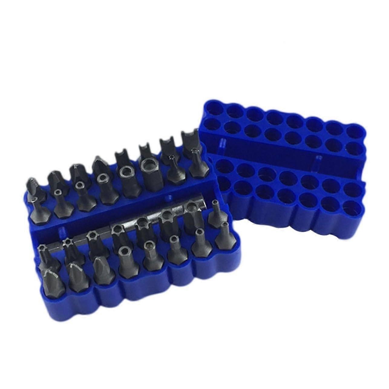 Security Bit Set with Tamper Proof Star Bits, Magnetic Extension Holder, Random Color, Home Use