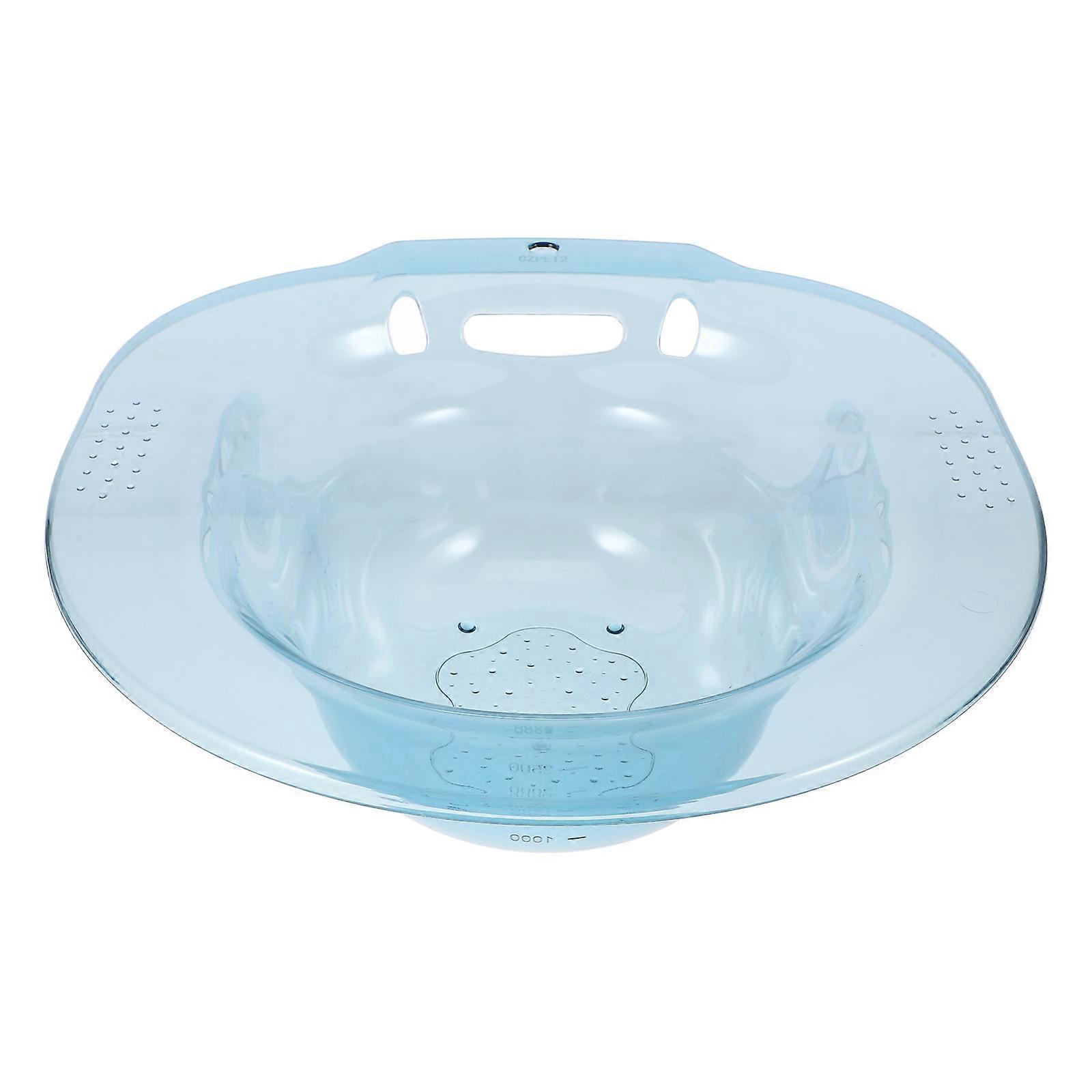 Plastic Sitz Bath Basin for Treatment Household Use