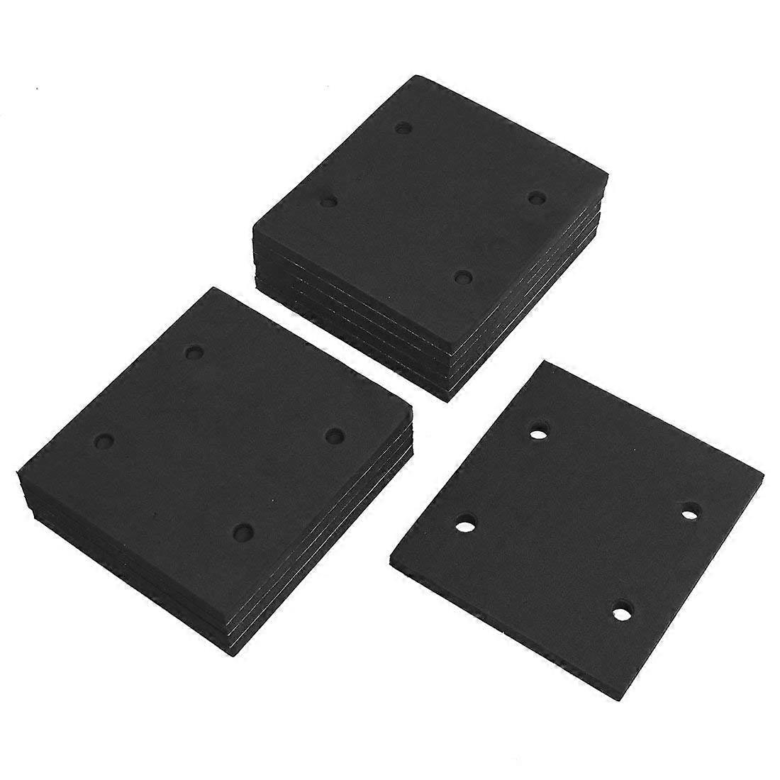Sander Replacement Pad Set with Dust Collection Holes, Square Foam Backing Pad for Smooth Finish Ref:7221