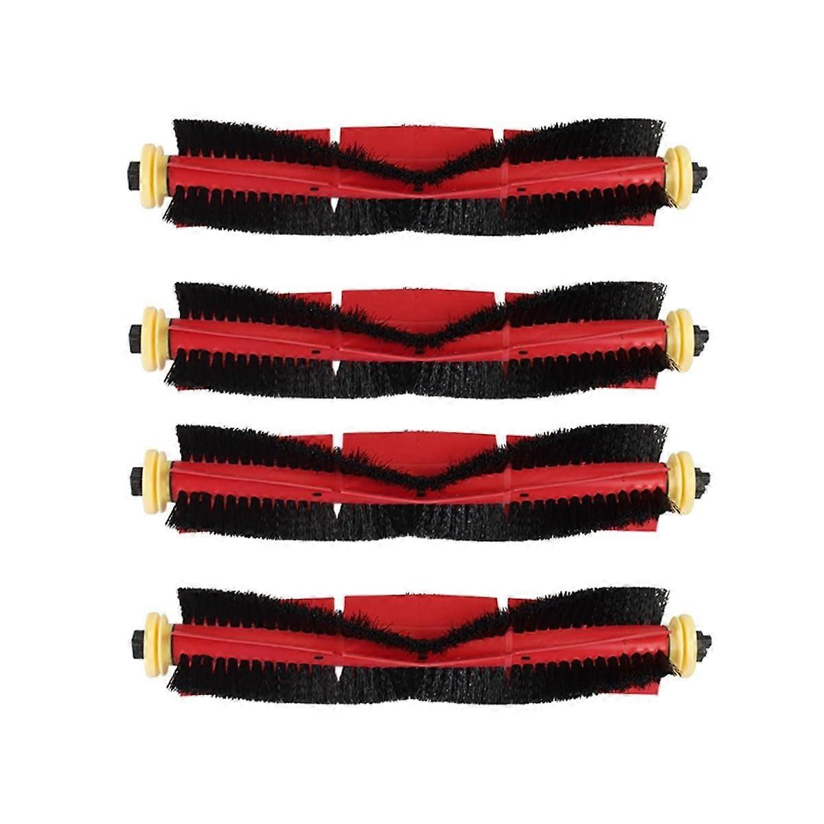 Main Brush Kit 4PCS for Roborock S5 S6 E4 E5 Series Vacuum Cleaner Accessories Replacement