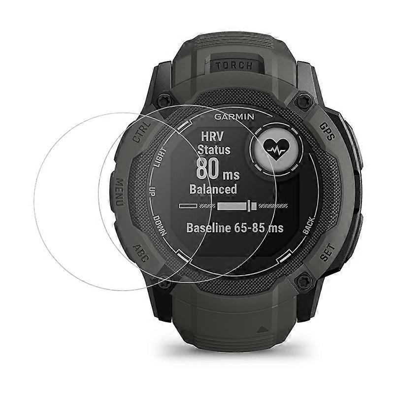 2Pcs For Garmin Instinct 2X TPU Watch Screen Protector Ultra Clear