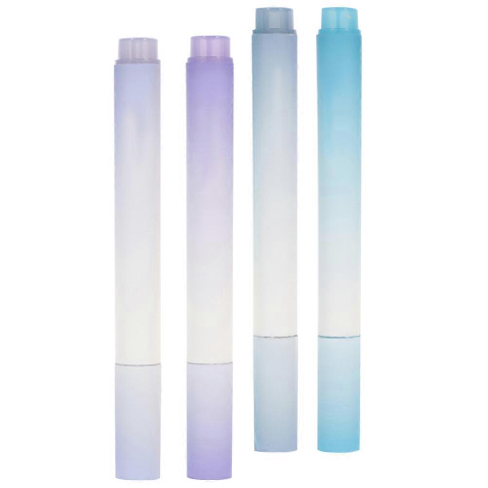 Fluorescent Highlighter Pen for Office 4Pcs Colored Marker Pens Set