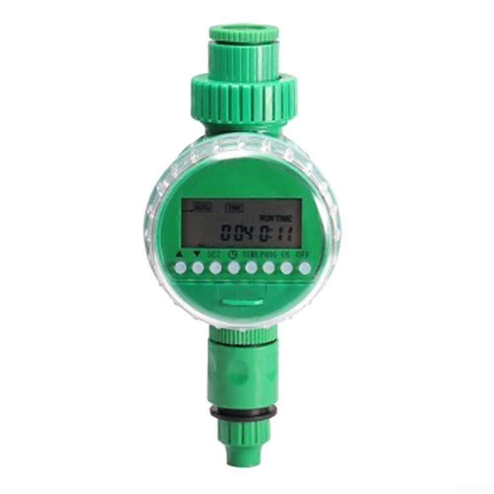 Garden Irrigation Timer with LCD Display, Smart Automatic Watering System for Lawn and Plants