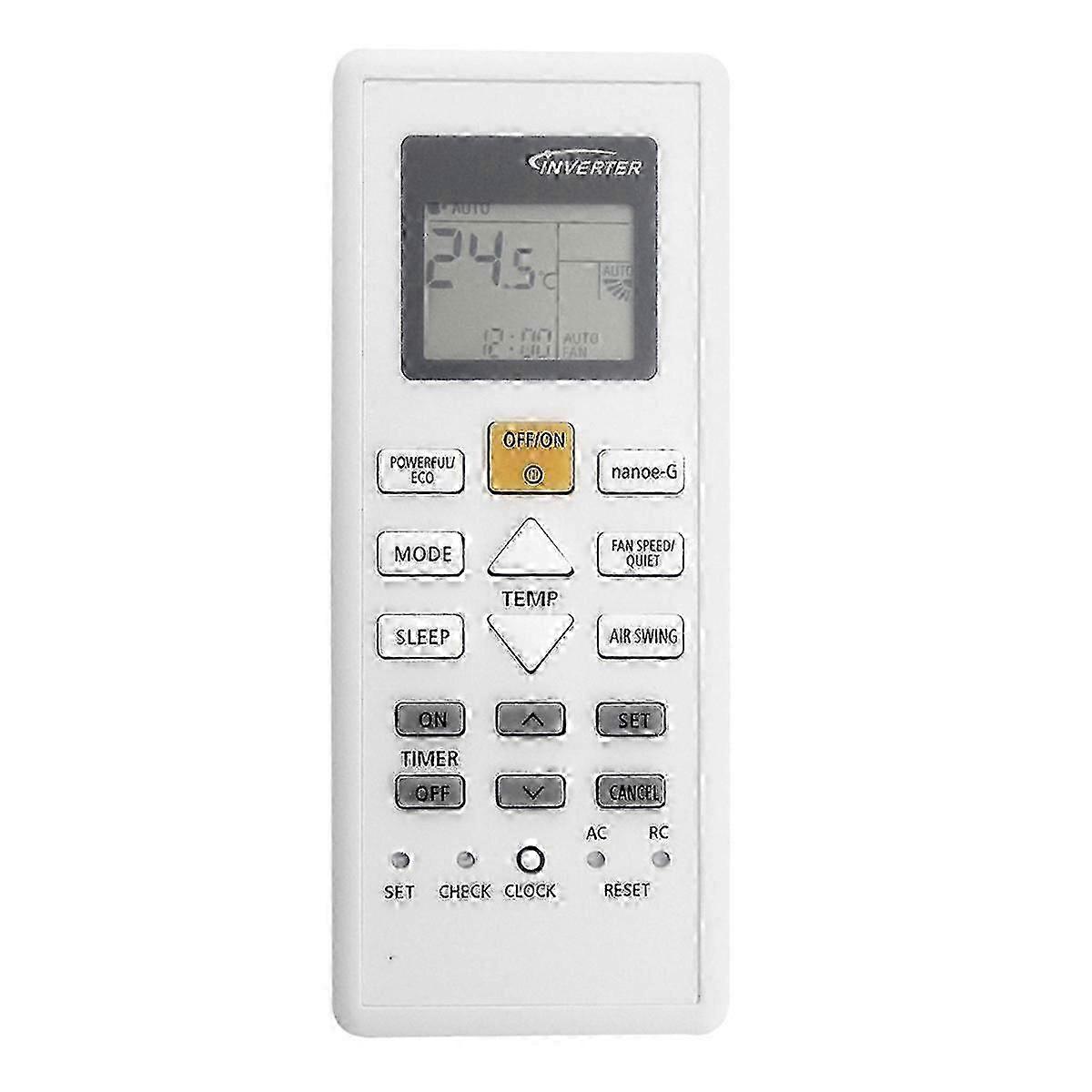Télécommande Panasonic A75C18090 pour climatiseur 26s