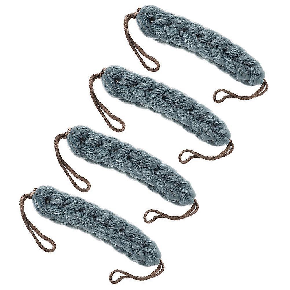 Bath Shower Back Scrubber Exfoliating Back Scrubber for Body Washing 4Pcs