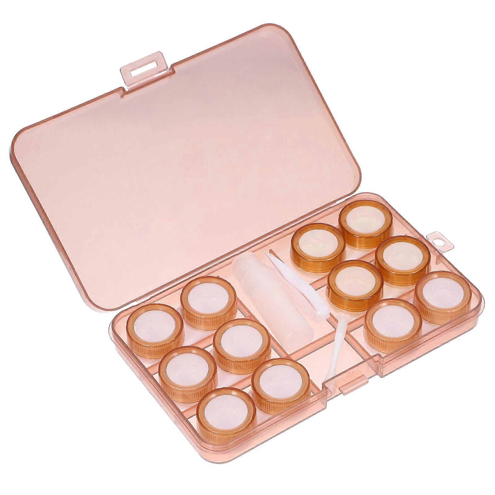 Contact-Lens Case Small Lens Holder for Storage Use 1Set